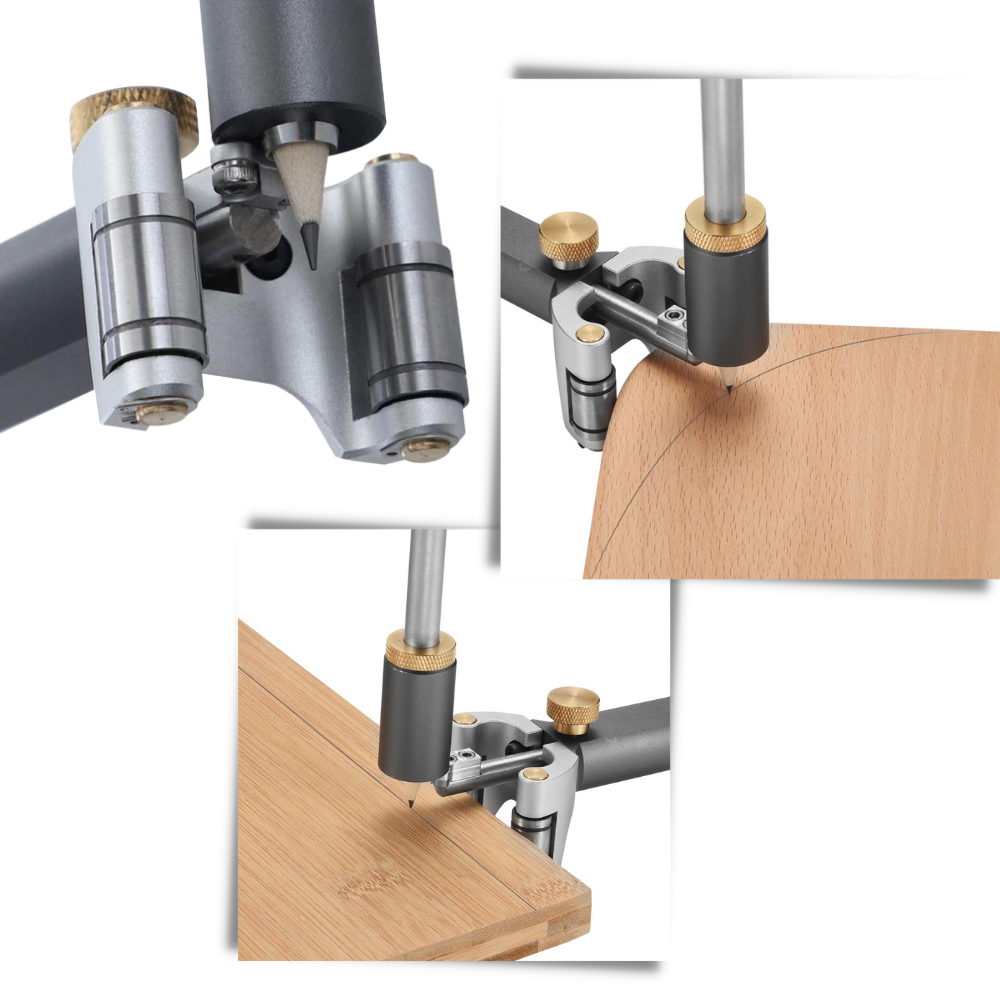 Trebearbeidingsverktøy med dobbel funksjon - Ozerty