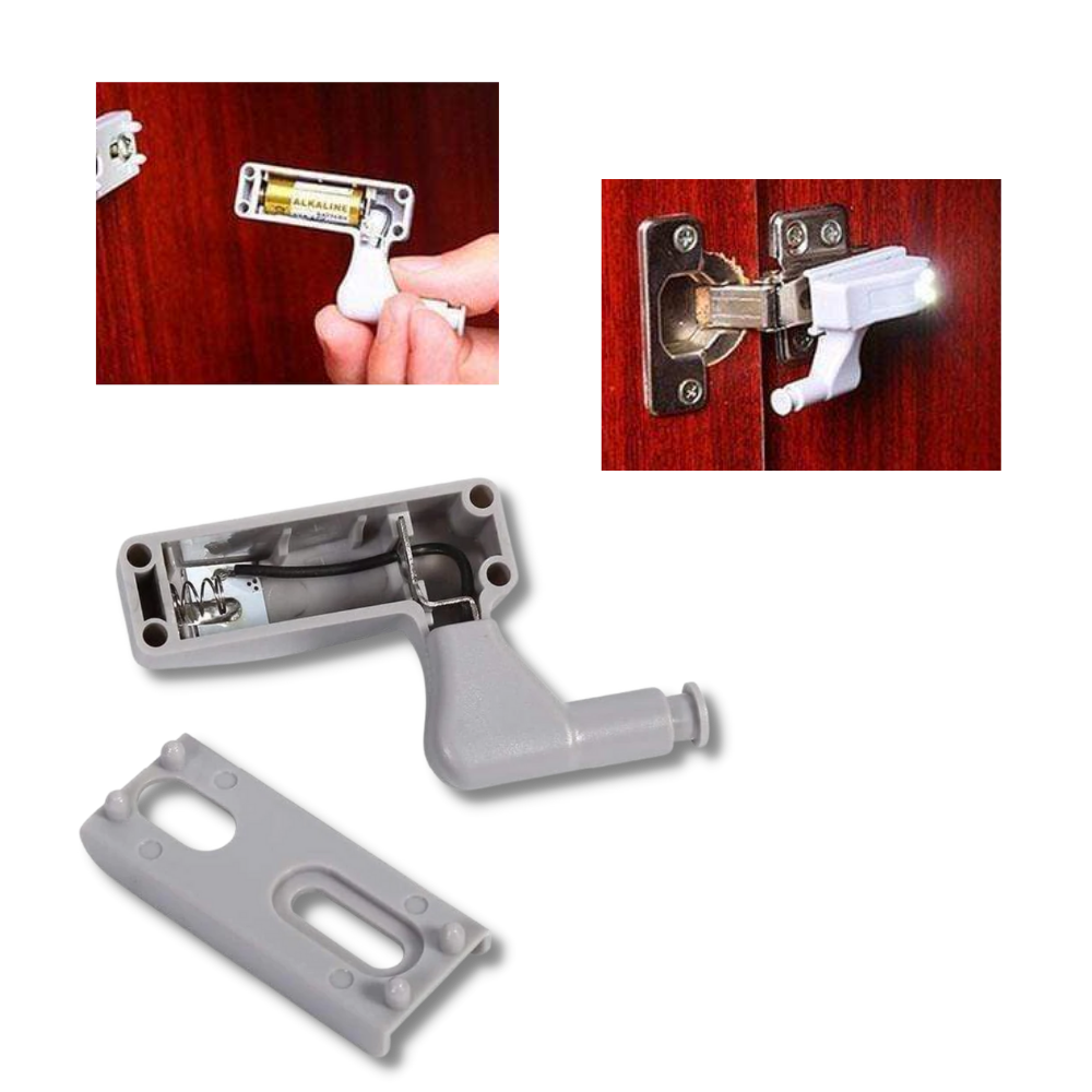 Pakke med 3 LED-lys - Ozerty