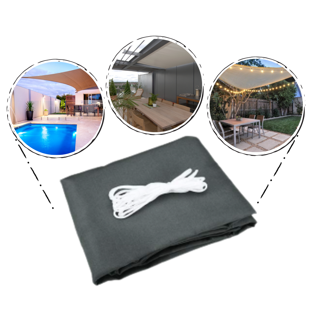 Vannbestandig trekantet solseil - Ozerty