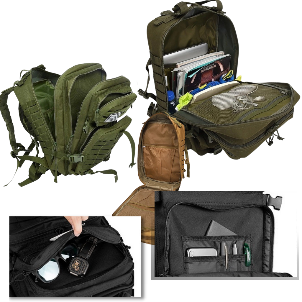 50L motstandsdyktig ryggsekk - Ozerty