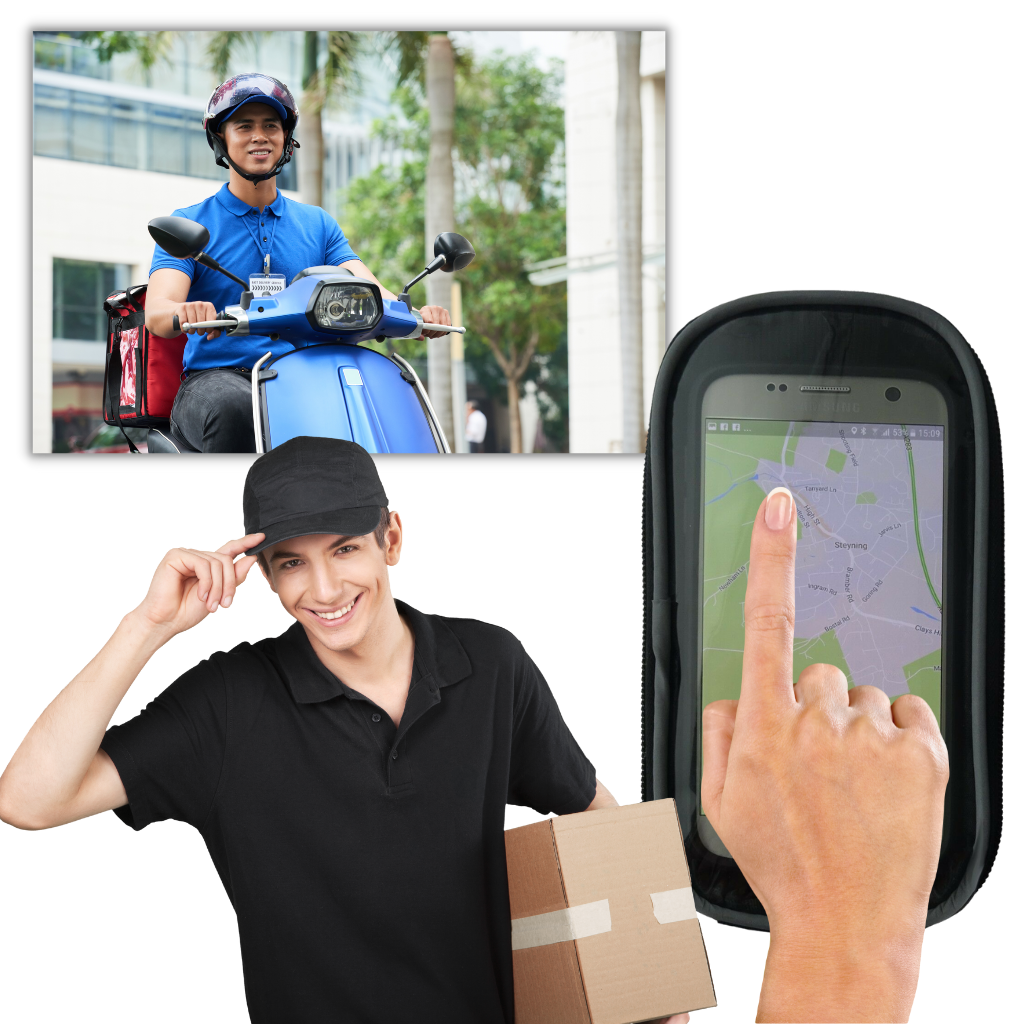 Vanntett telefonveske til sykkelen - Ozerty