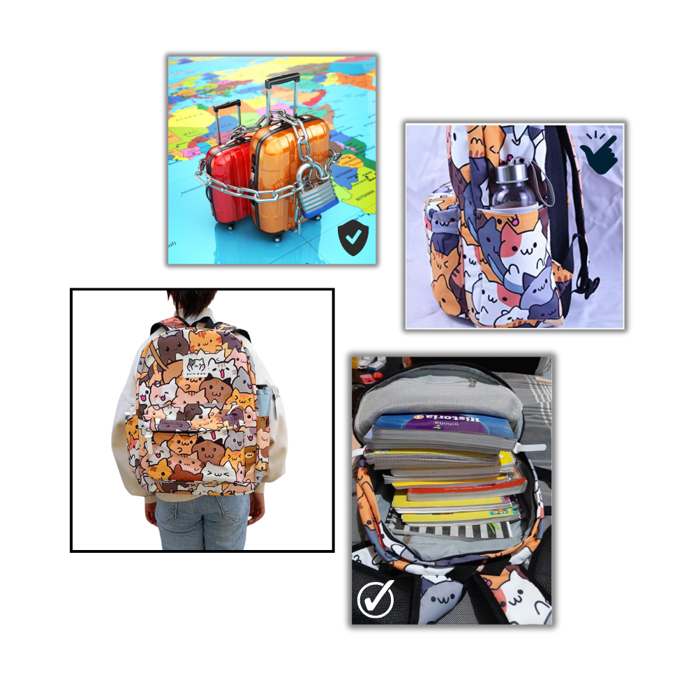 Finurlig Neko Astsum ryggsekk
 - Ozerty