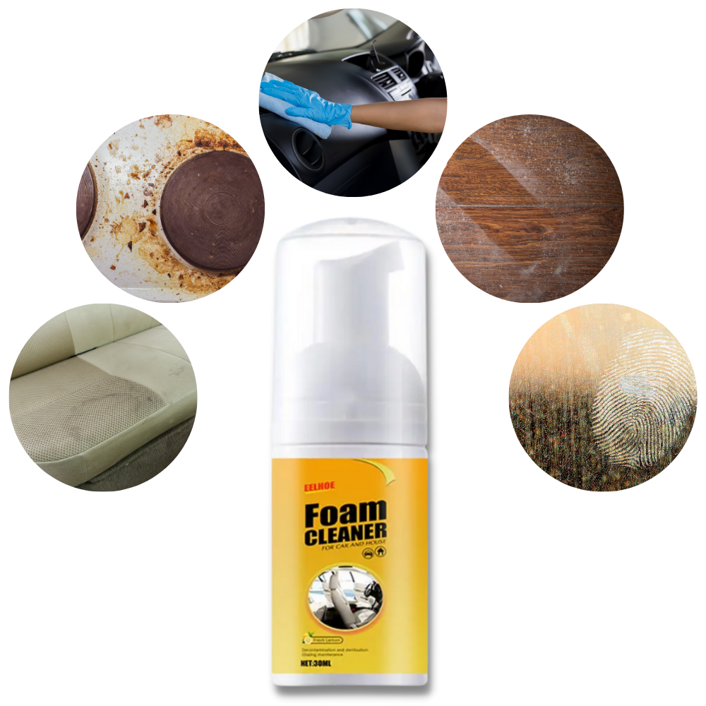 Skummiddel for dyp rengjøring av biler
- Ozerty