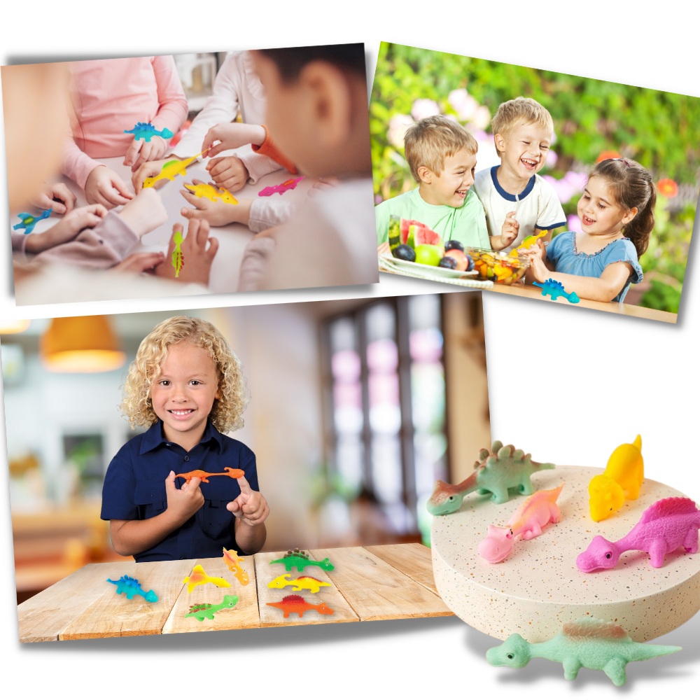 Klissete slingshot finger-dinosaur
- Ozerty