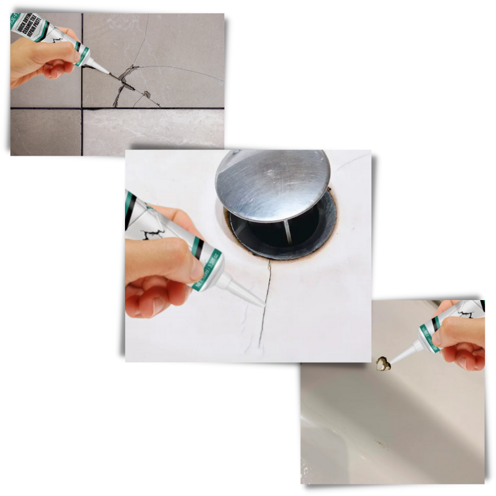 Kit med keramisk reparasjonspasta
- Ozerty