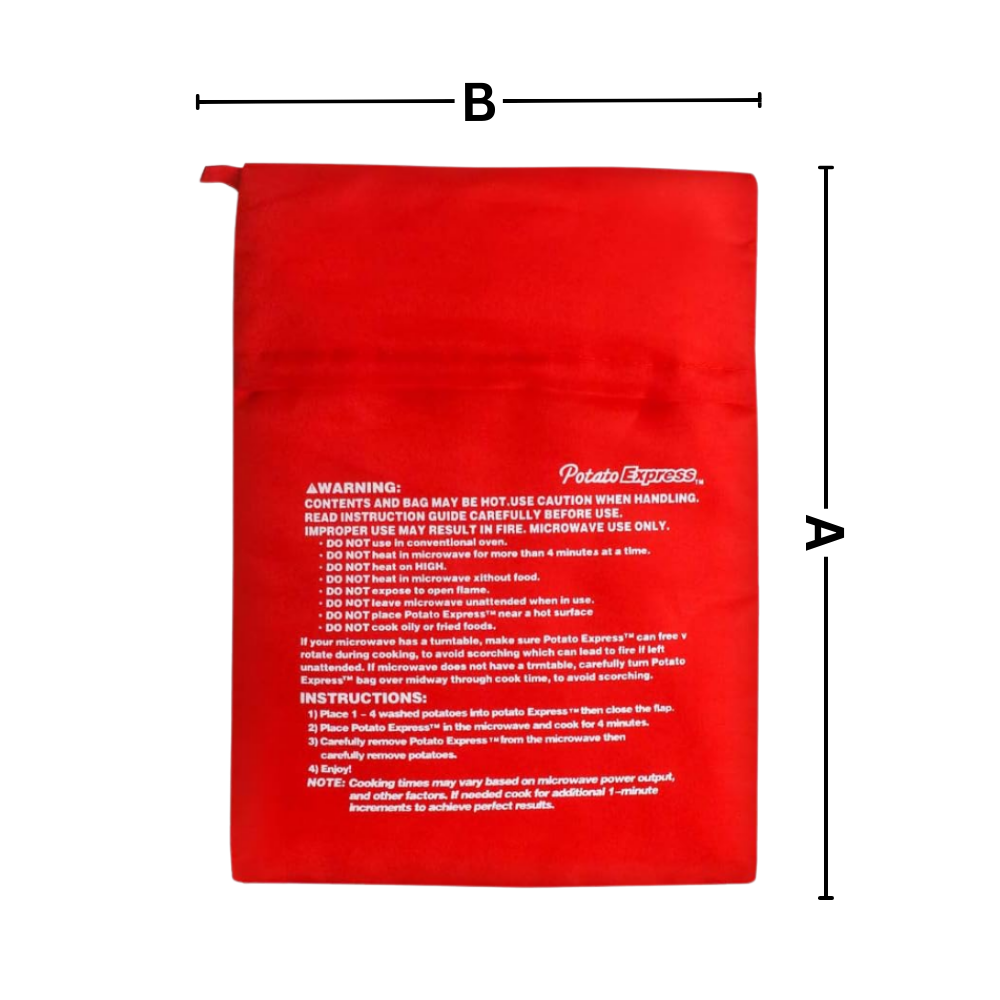 Energieffektiv potetpose til mikrobølgeovn
- Ozerty