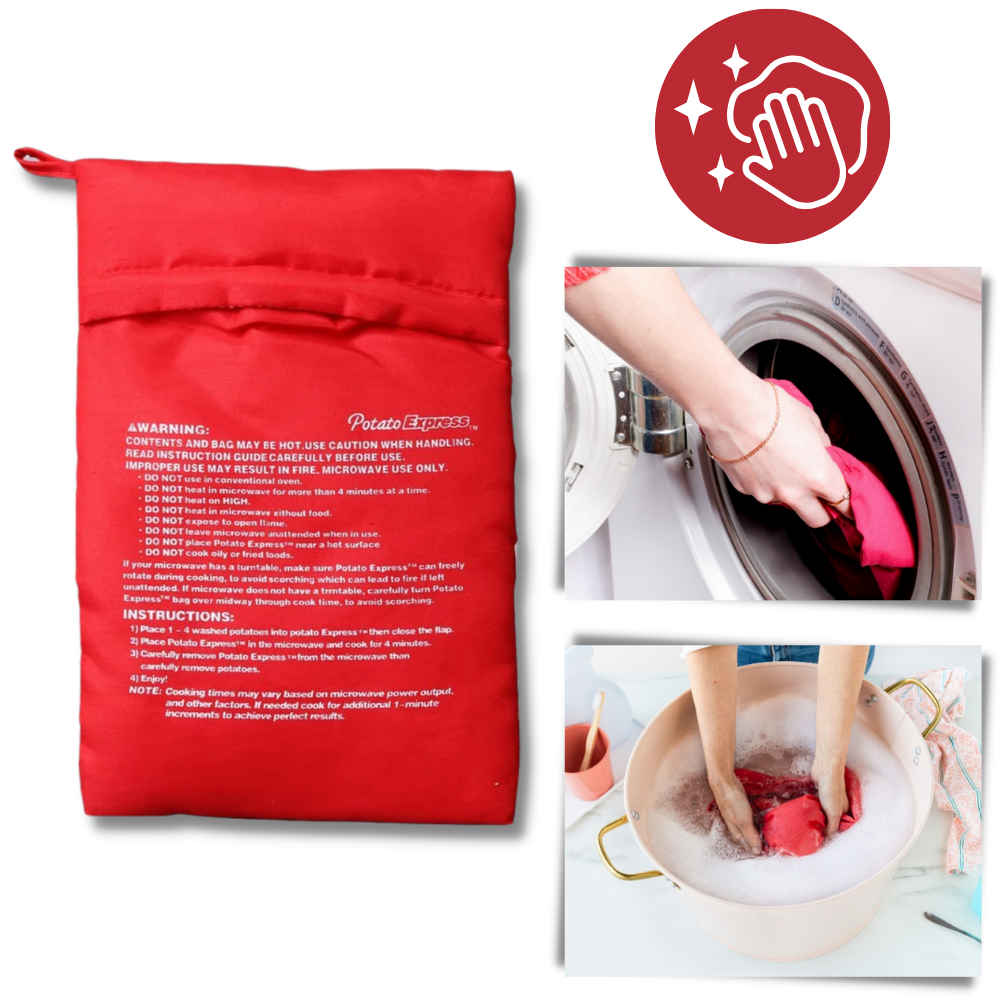 Energieffektiv potetpose til mikrobølgeovn
- Ozerty