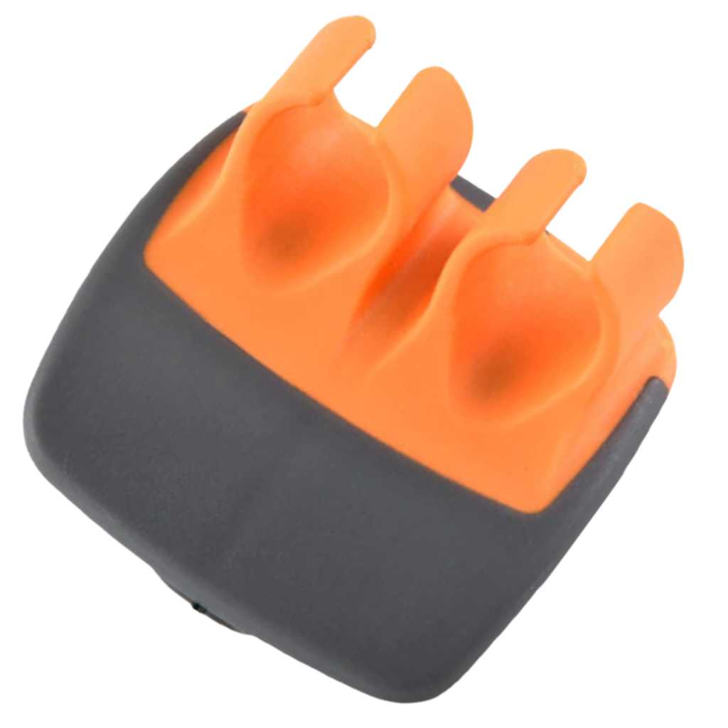 Dobbelfinger frukt og grønnsaksskreller