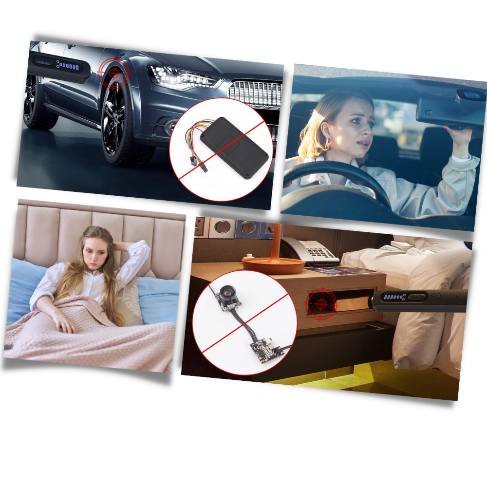 Detektor for skjulte kameraer - Ozerty