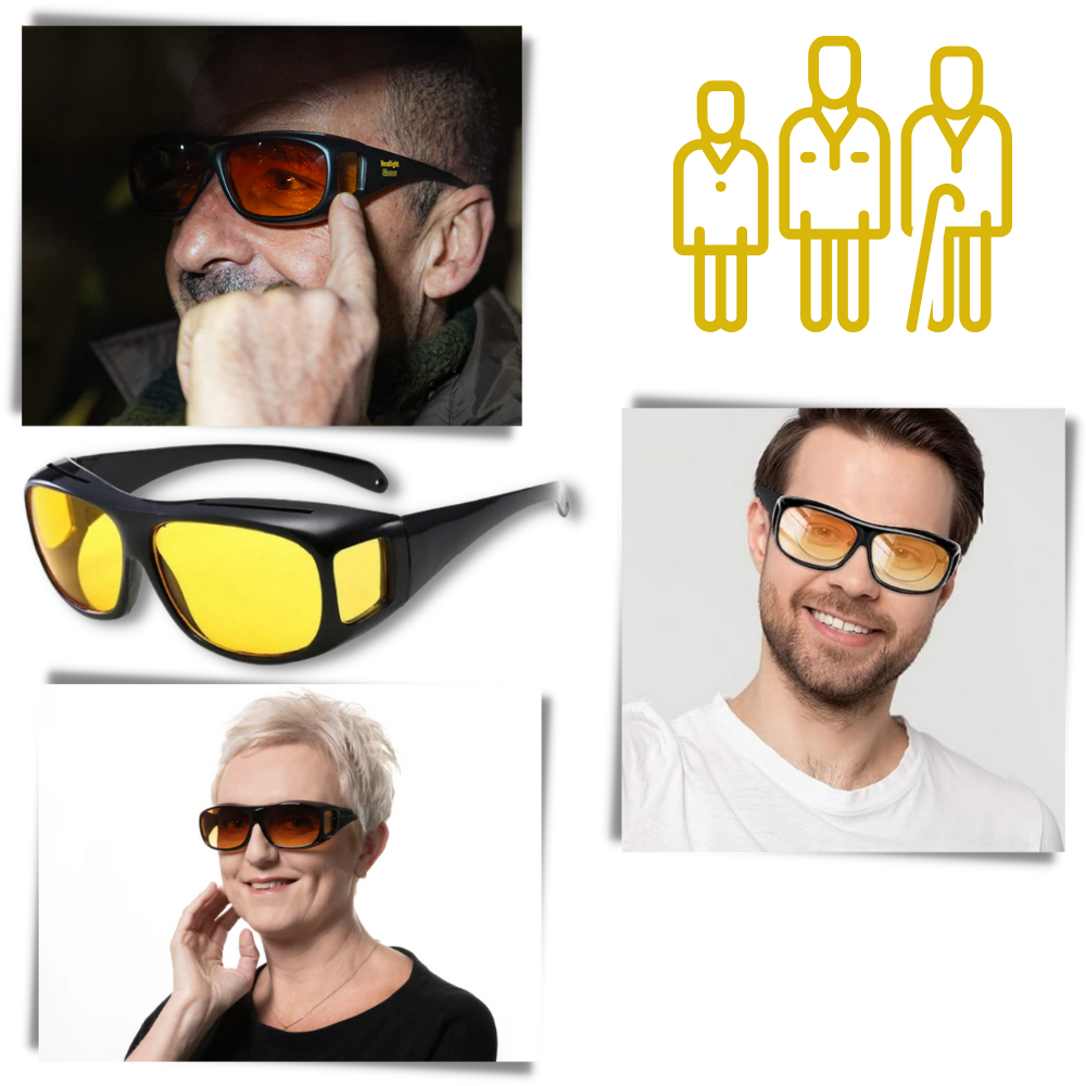 Briller for nattkjøring
- Ozerty