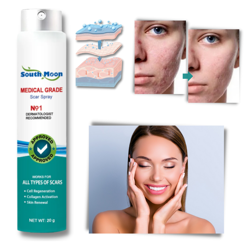 Spraybehandling for fjerning av arr
- Ozerty