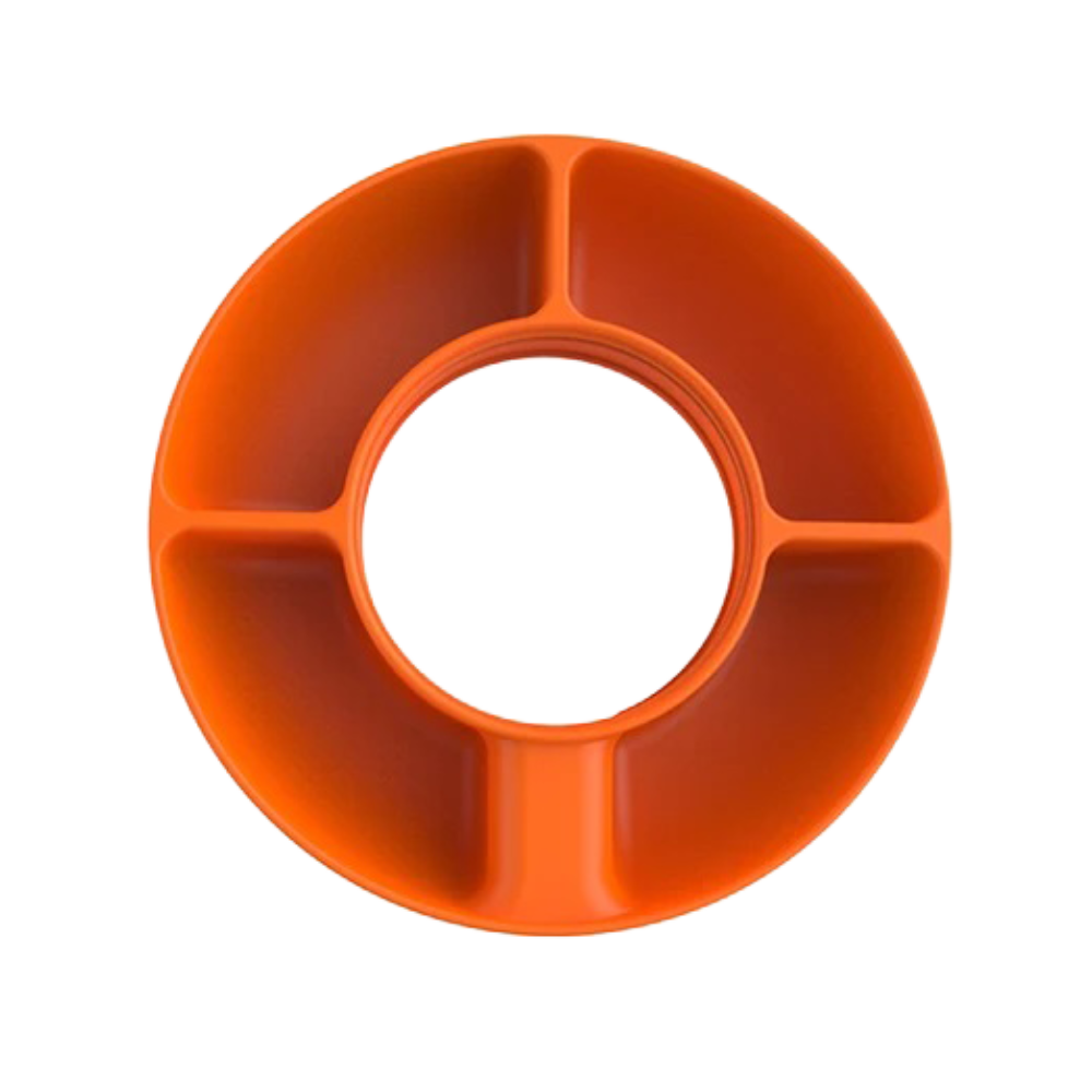 Snackring i silikon for Stanley kopper
 
 -Oransje - Ozerty
