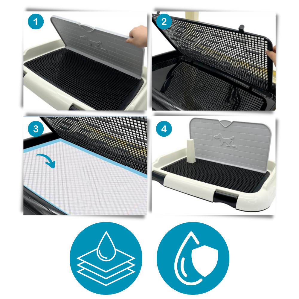 Sprutsikre tisseunderlag for hunder
- Ozerty