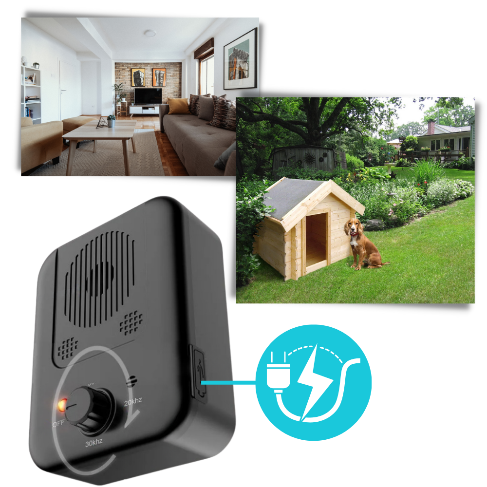 Ultrasonisk hundebjeff avskrekker
 - Ozerty