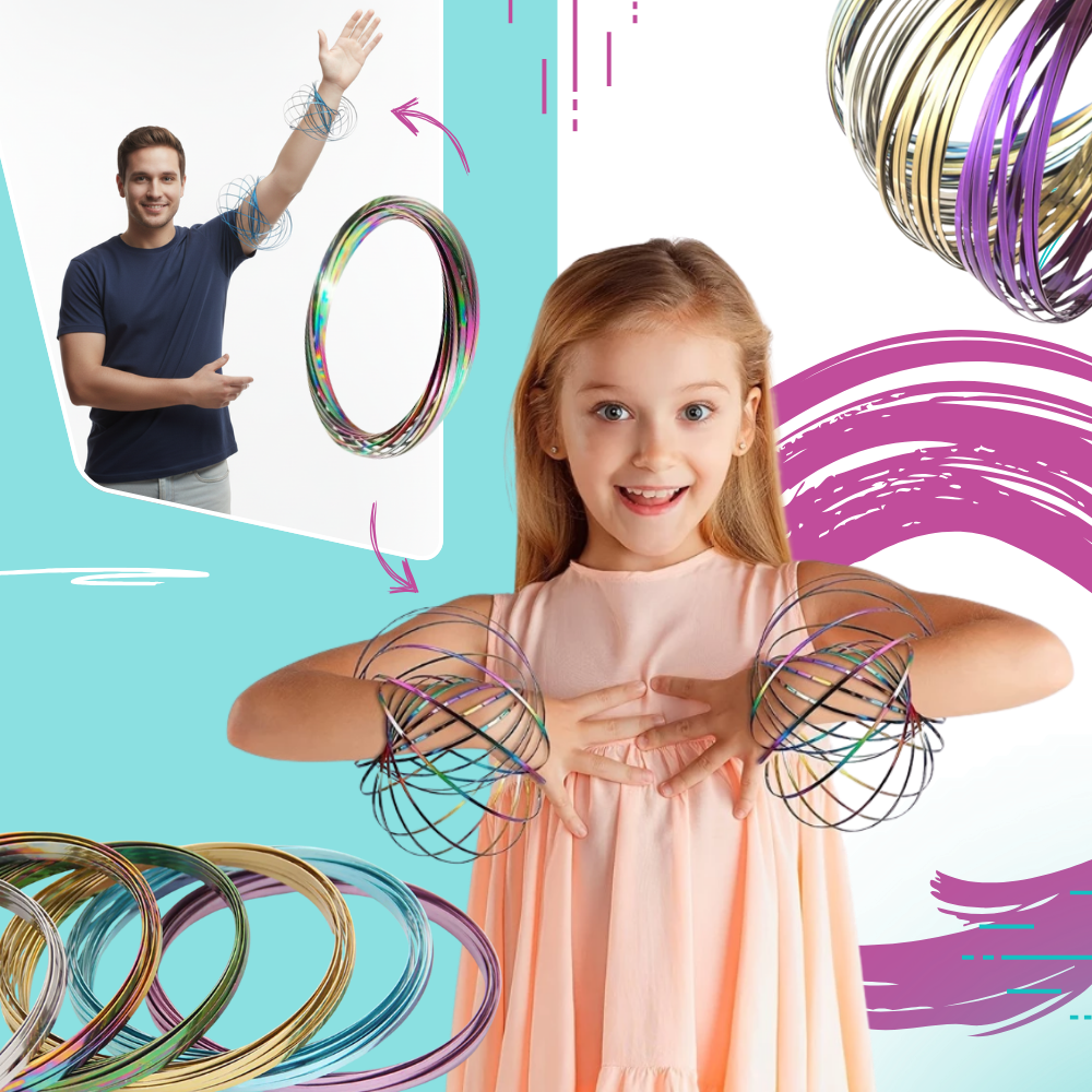 3D Rustfri Arm-Slinky - Ozerty