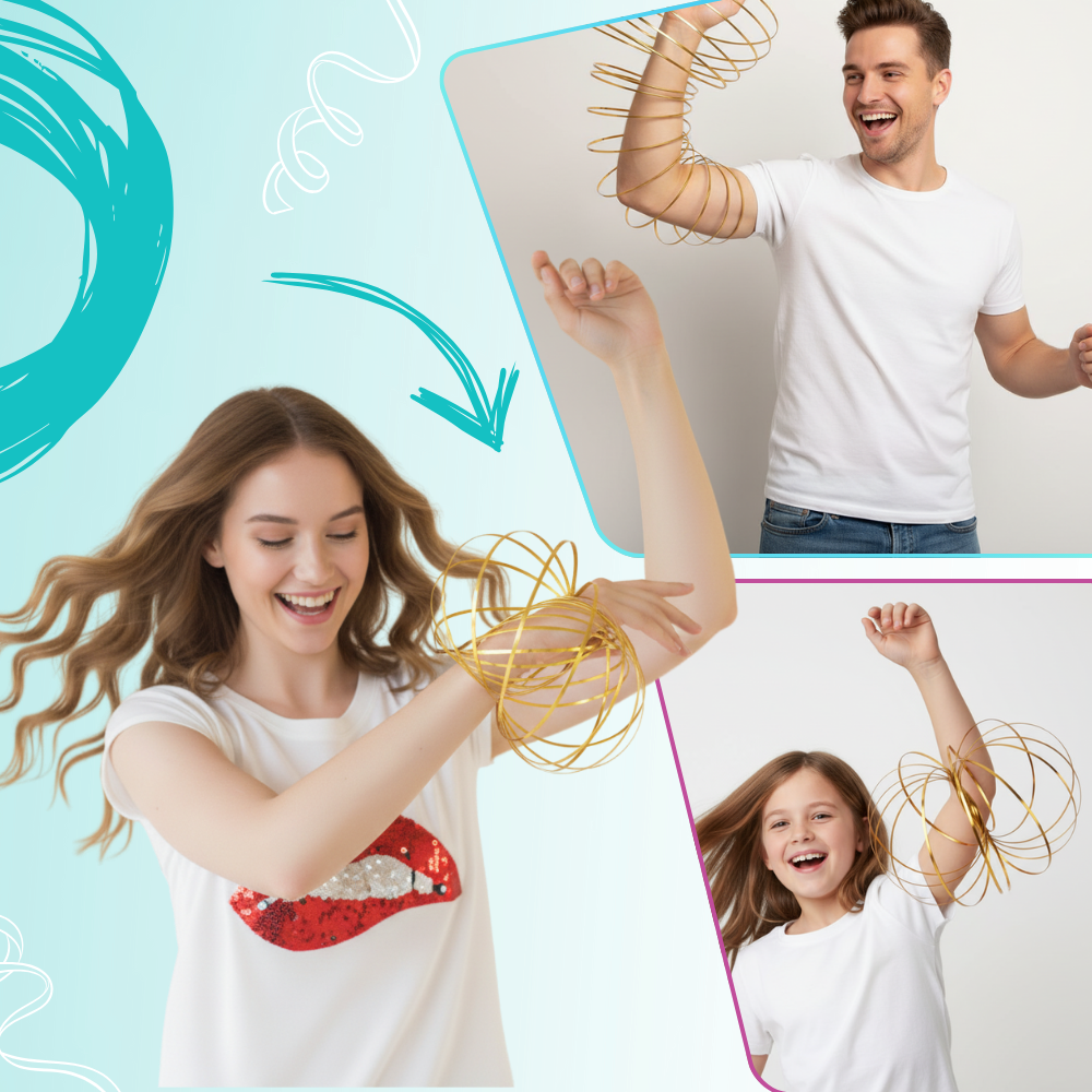 3D Rustfri Arm-Slinky - Ozerty