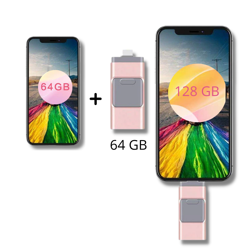 4 i 1 USB flash drive - Ozerty