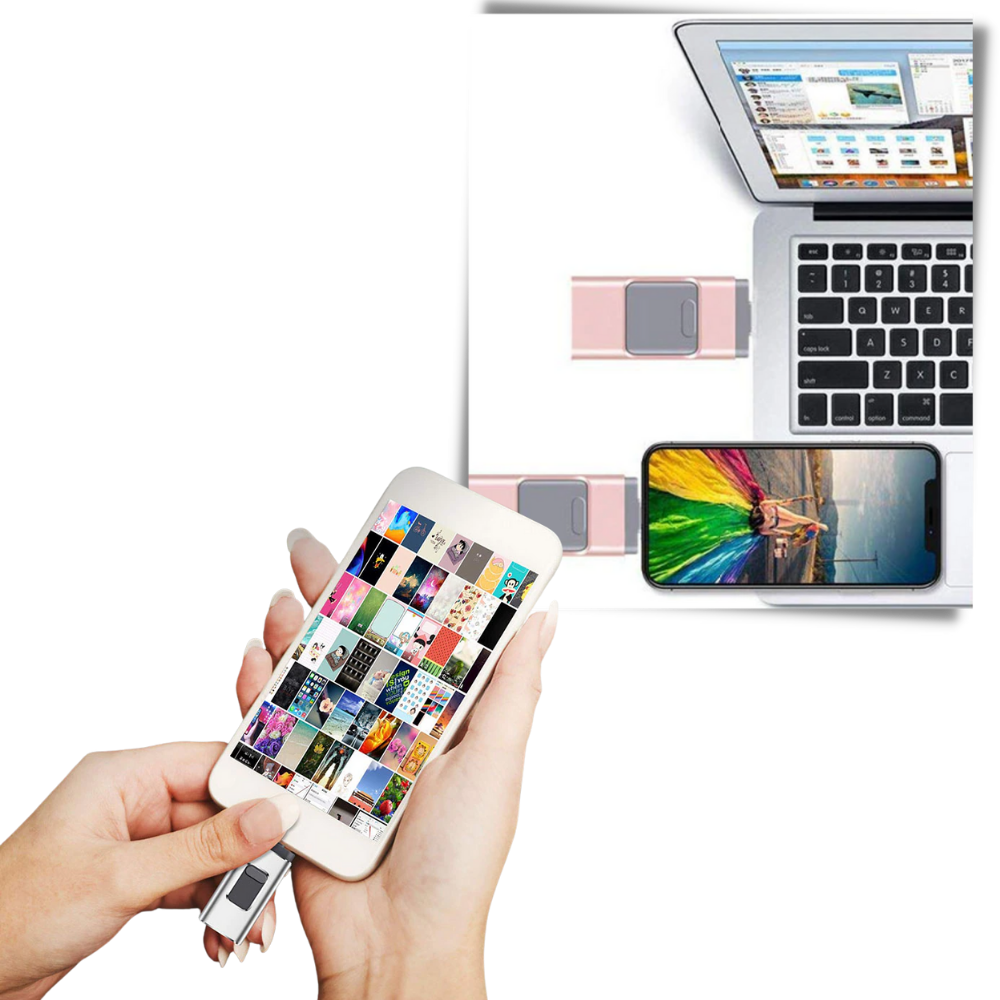 4 i 1 USB flash drive - Ozerty