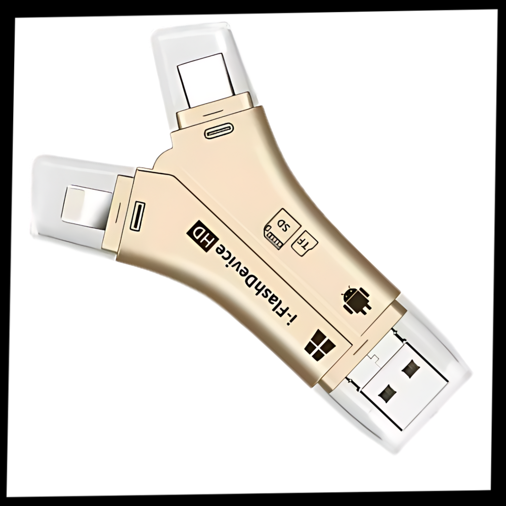 4-i-1 USB For Telefoner

 - Ozerty