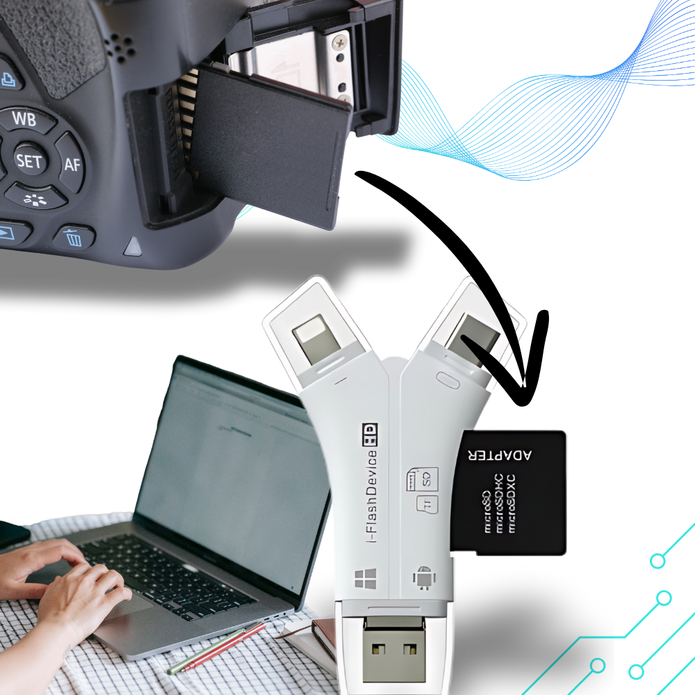 4-i-1 USB For Telefoner

 - Ozerty