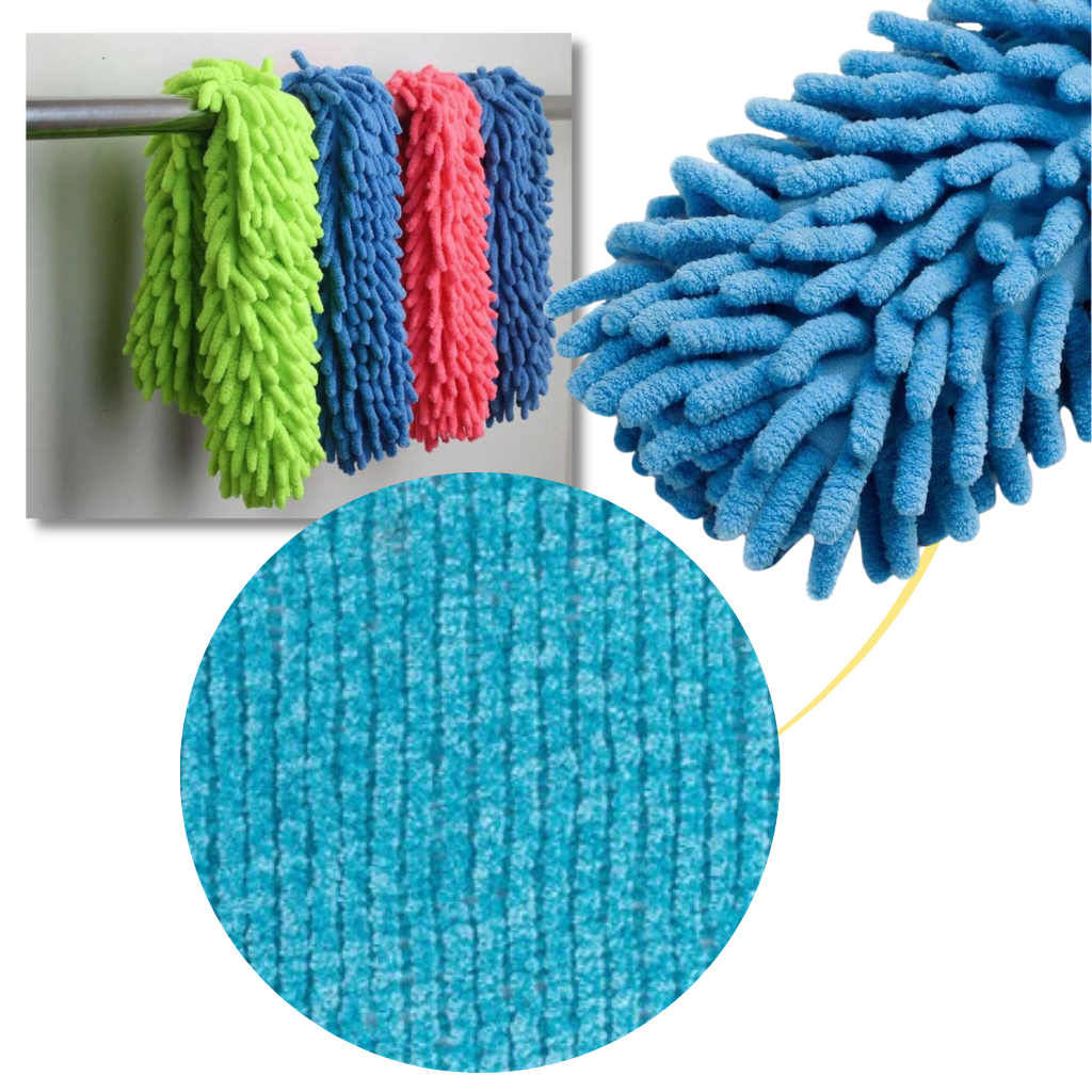 Fleksibel støvklut i mikrofiber for rengjøring - Ozerty