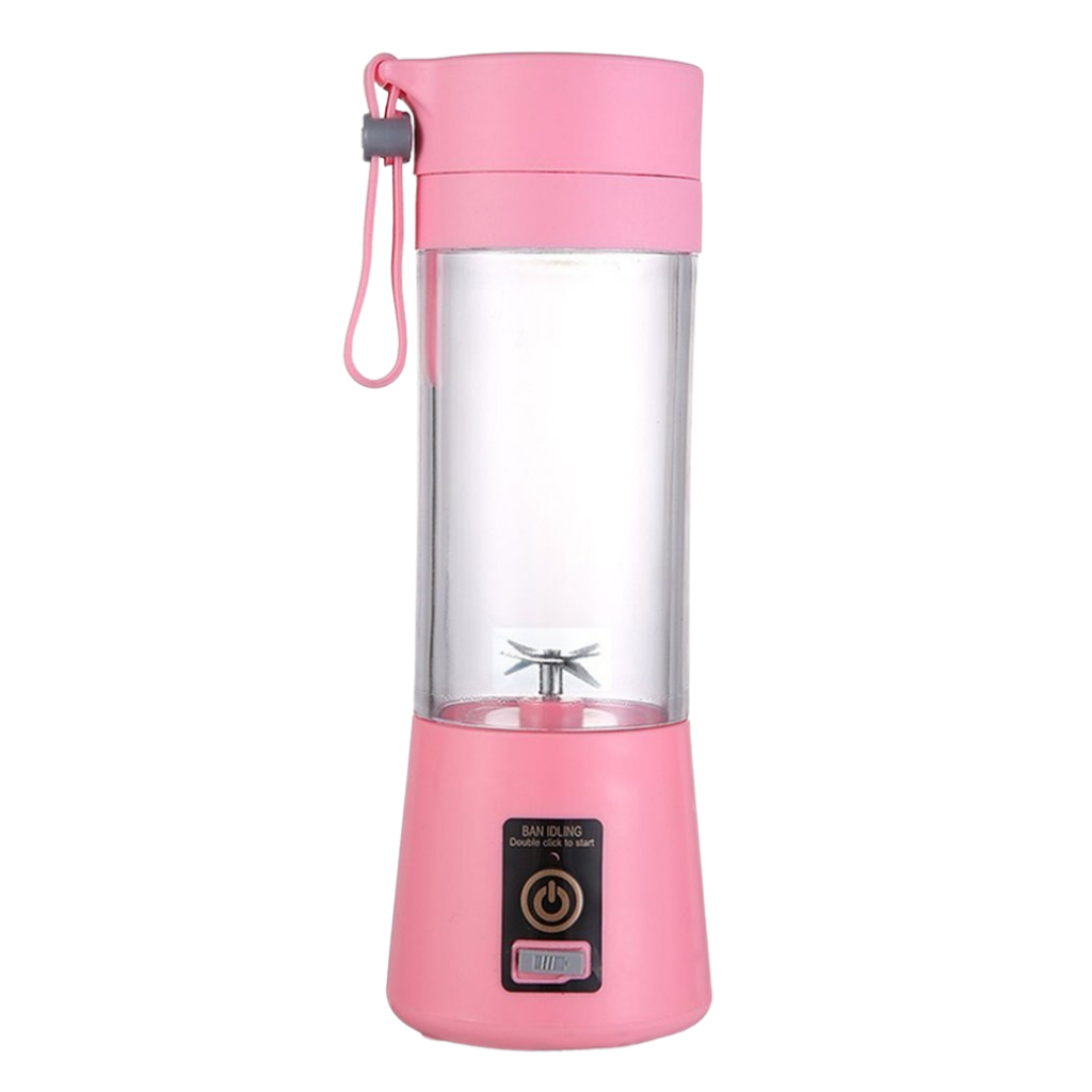 Mini bærbar juiceblenderflaske -Rosa - Ozerty
