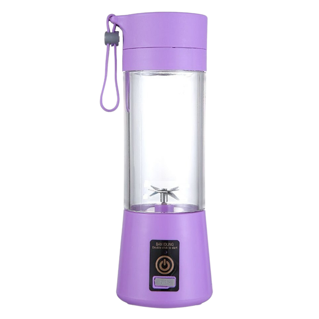 Mini bærbar juiceblenderflaske -Lilla - Ozerty