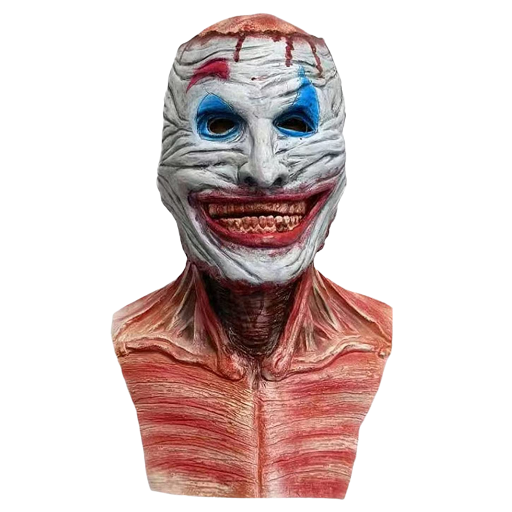 Realistisk dobbel halloween maske - Ozerty