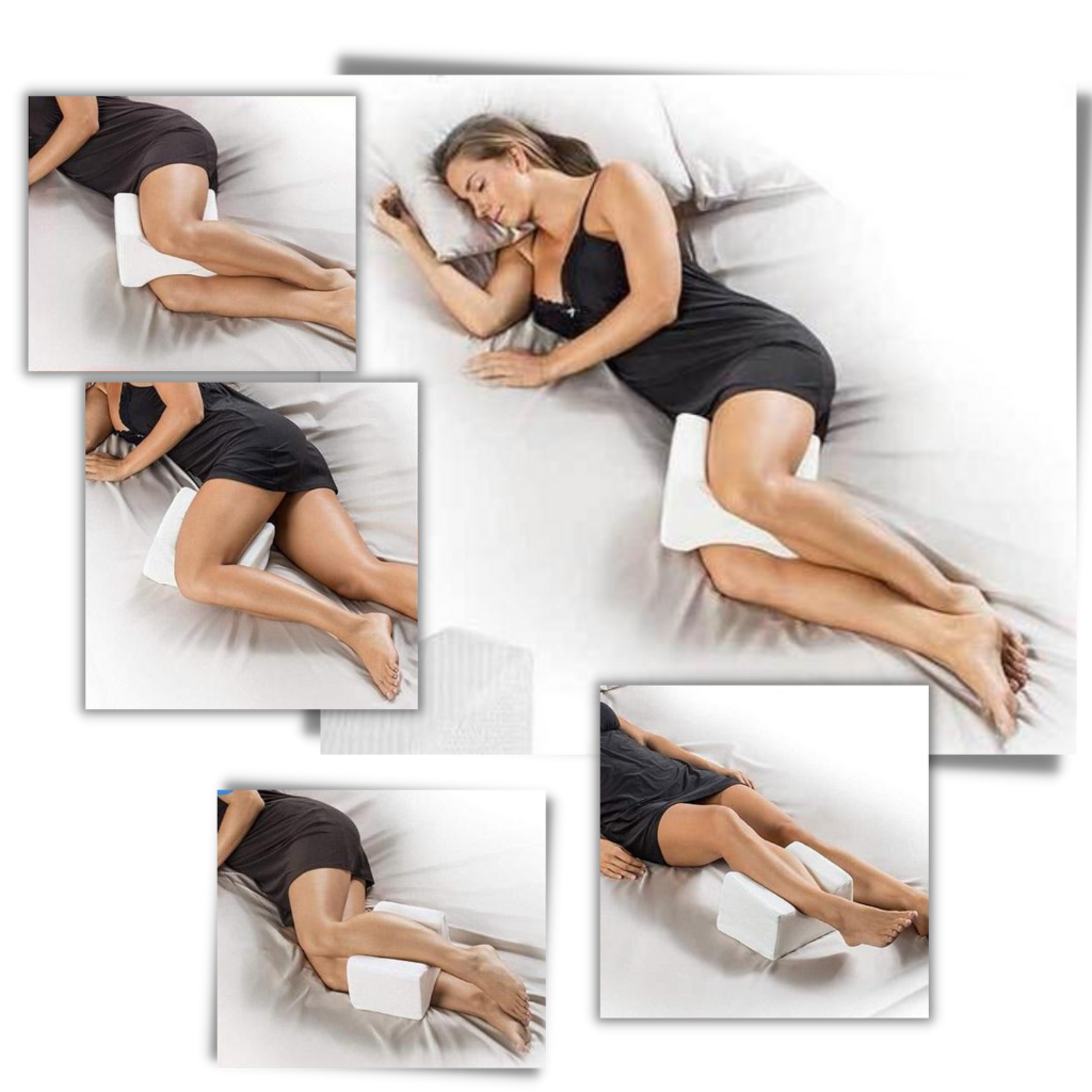 Side Sleeper kne og ben memory foam pute - Ozerty