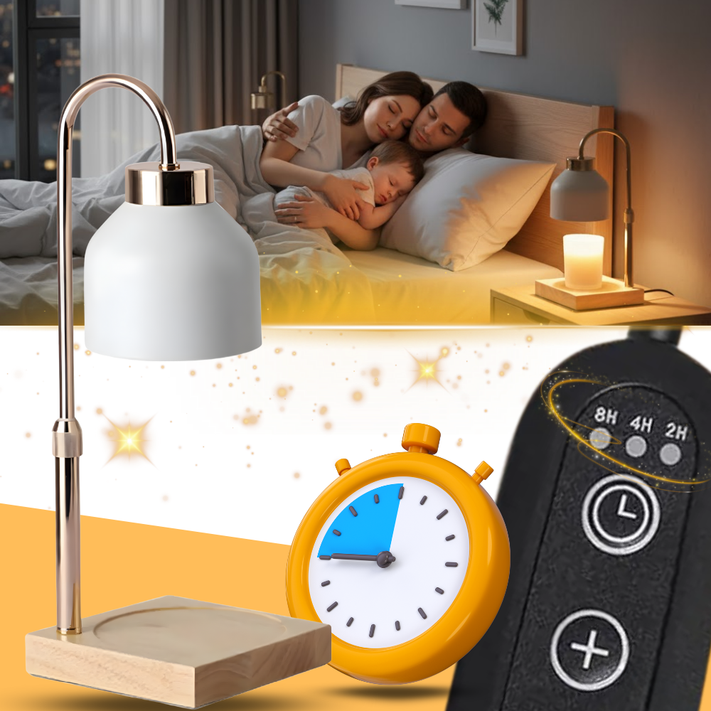 Estetisk Stearinlys Varmelampe - Ozerty