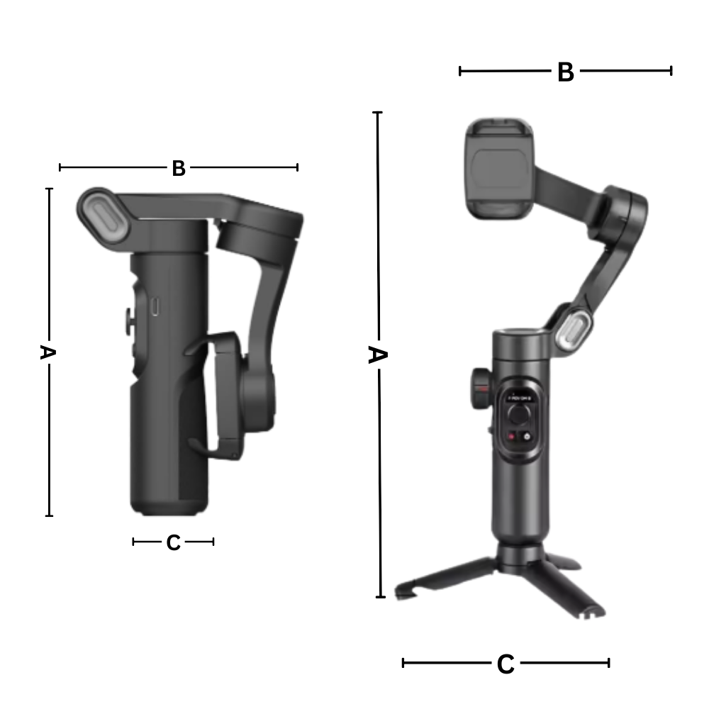 Telefonstabilisator med AI-Sporing - Ozerty