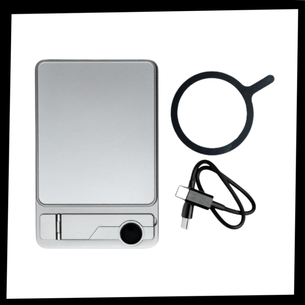 Tynn Magnetisk Apple-Powerbank - Ozerty