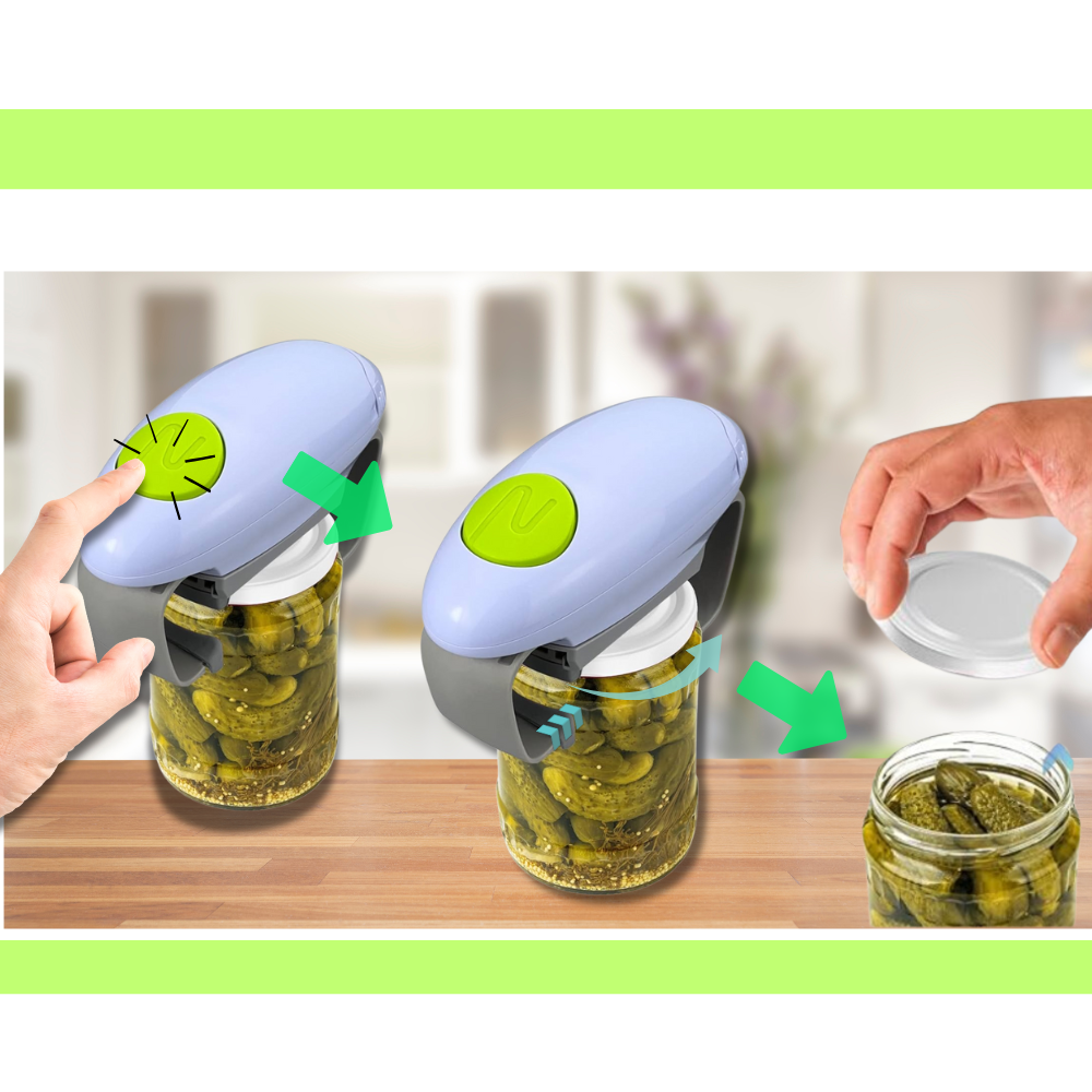 Automatisk Elektrisk Krukkeåpner - Ozerty