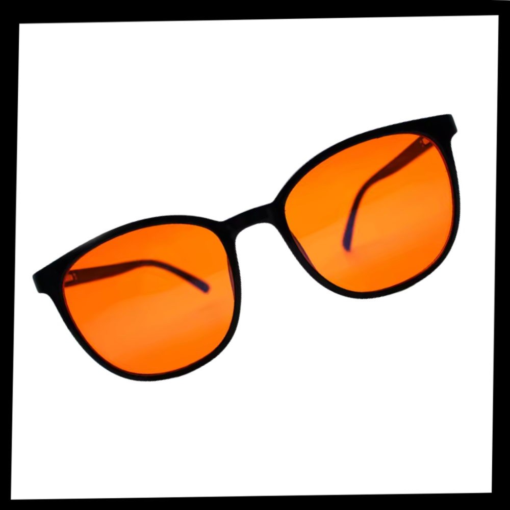 Røde Briller med Blåttlysfilter - Ozerty