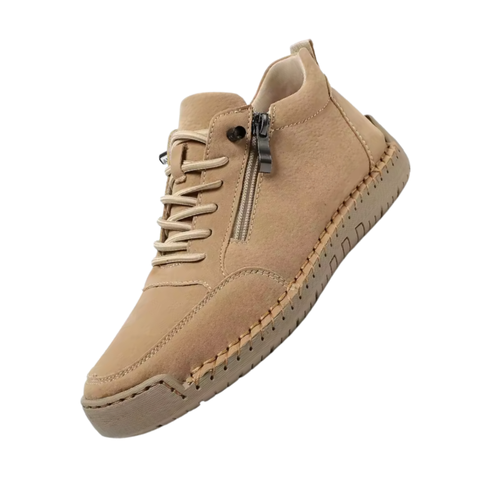 Ortopediske Sneakers For Ubegrenset Spasering -Khaki - Ozerty