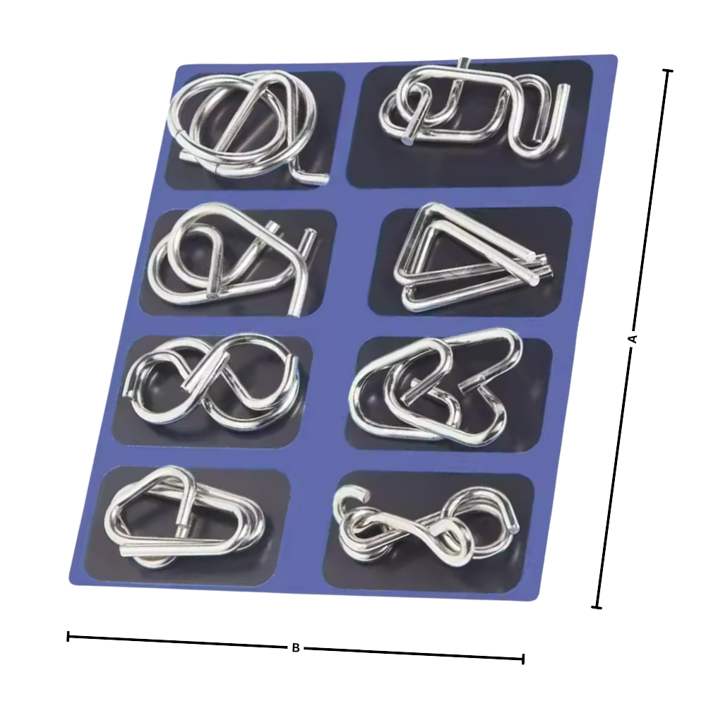 Hjernetrim-Låspuslespill - Ozerty