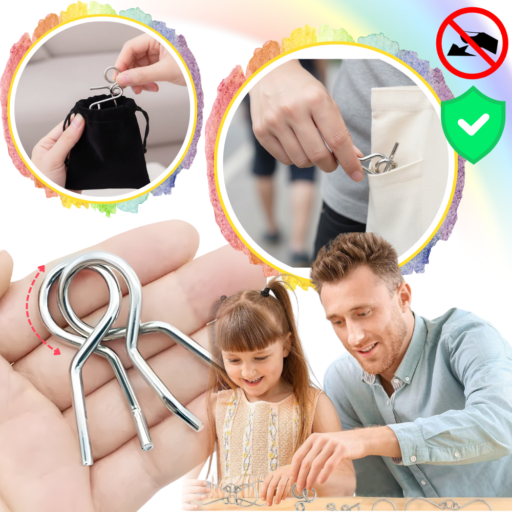 Hjernetrim-Låspuslespill - Ozerty