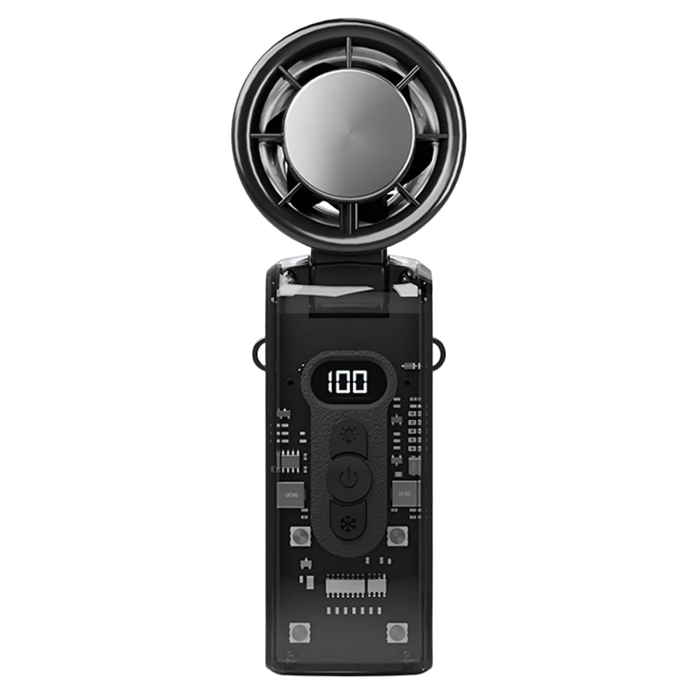 Breeze Mini Turbo-Vifte -Sort - Ozerty