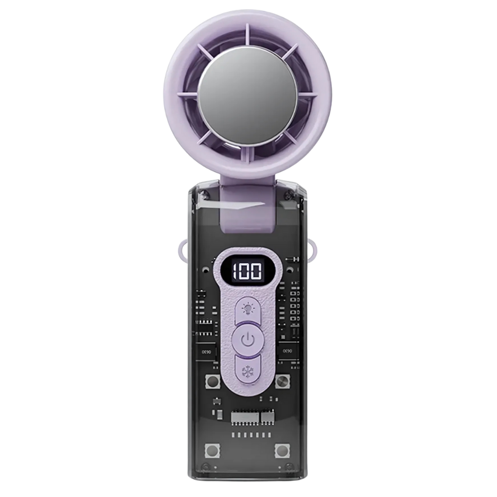Breeze Mini Turbo-Vifte -Fiolett - Ozerty