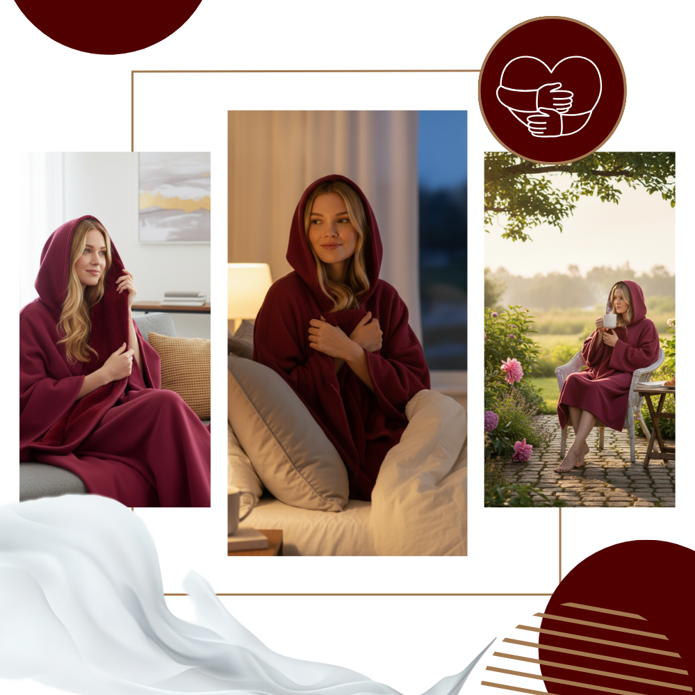 Beroligende Vektet Hettekappe - Ozerty