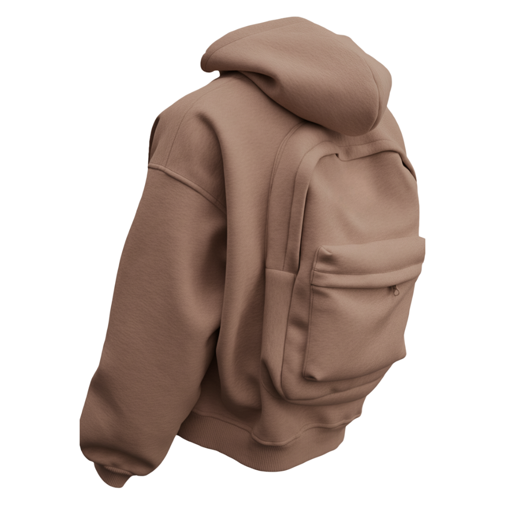 Carry Wear Utility-Hettegenser -Brun - Ozerty