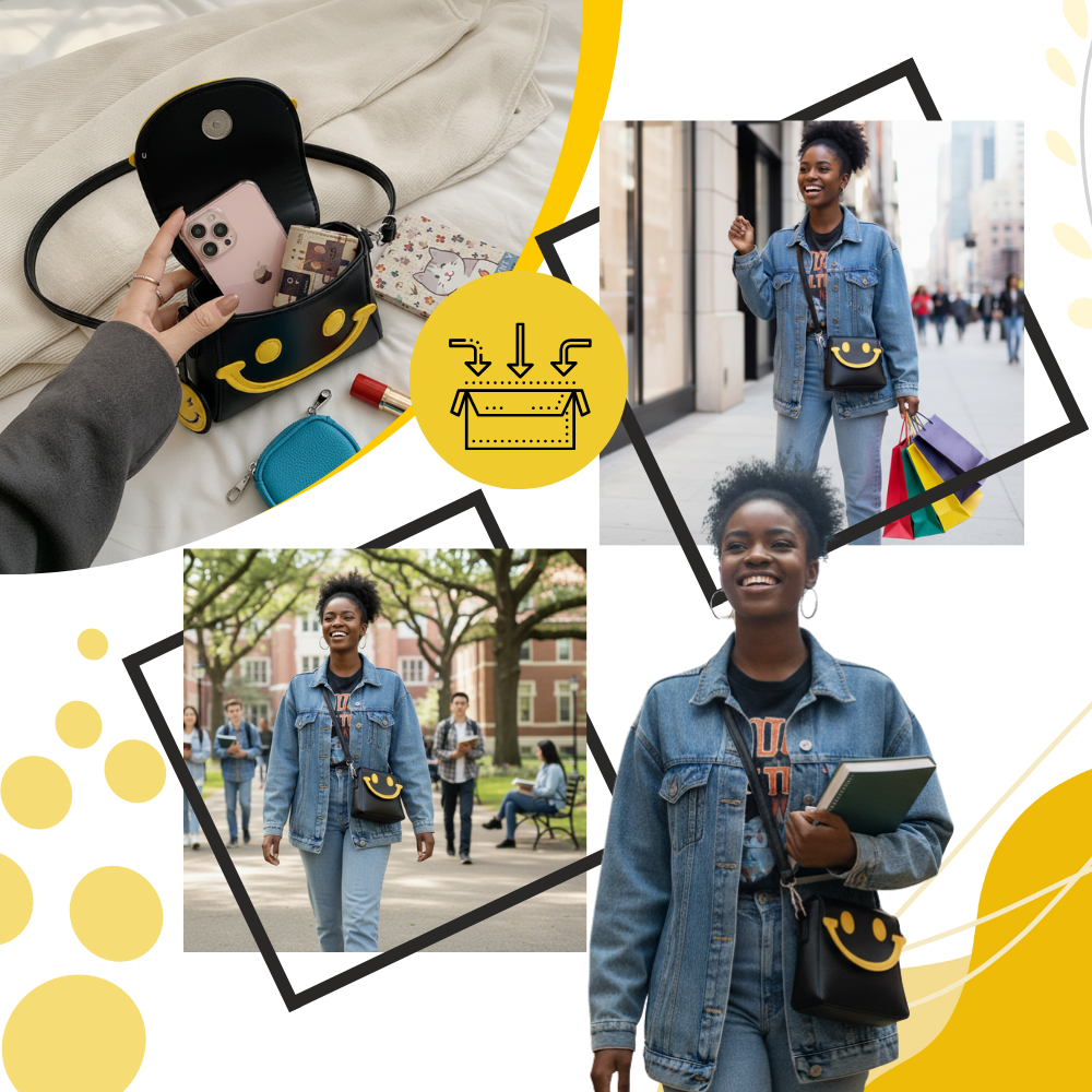 Munter, Smilende Skulderveske - Ozerty