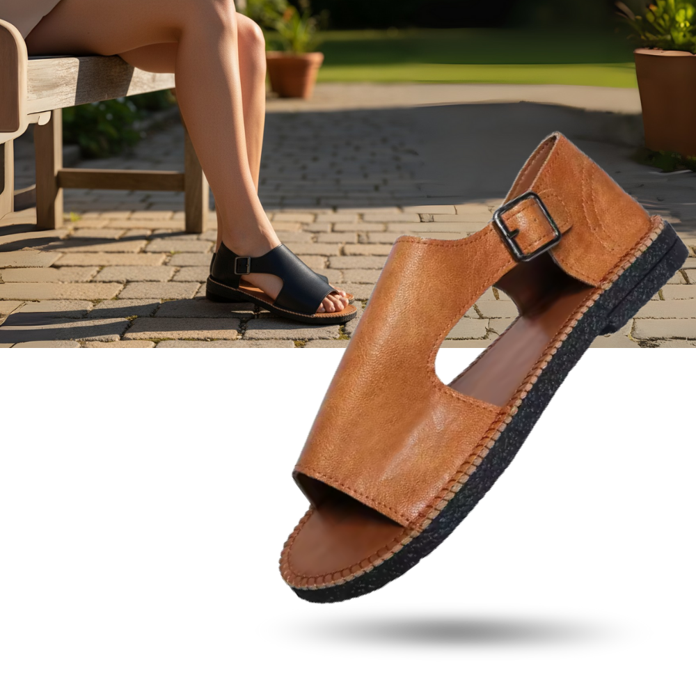 Elegante Ortopediske Vintage Sandaler - Ozerty
