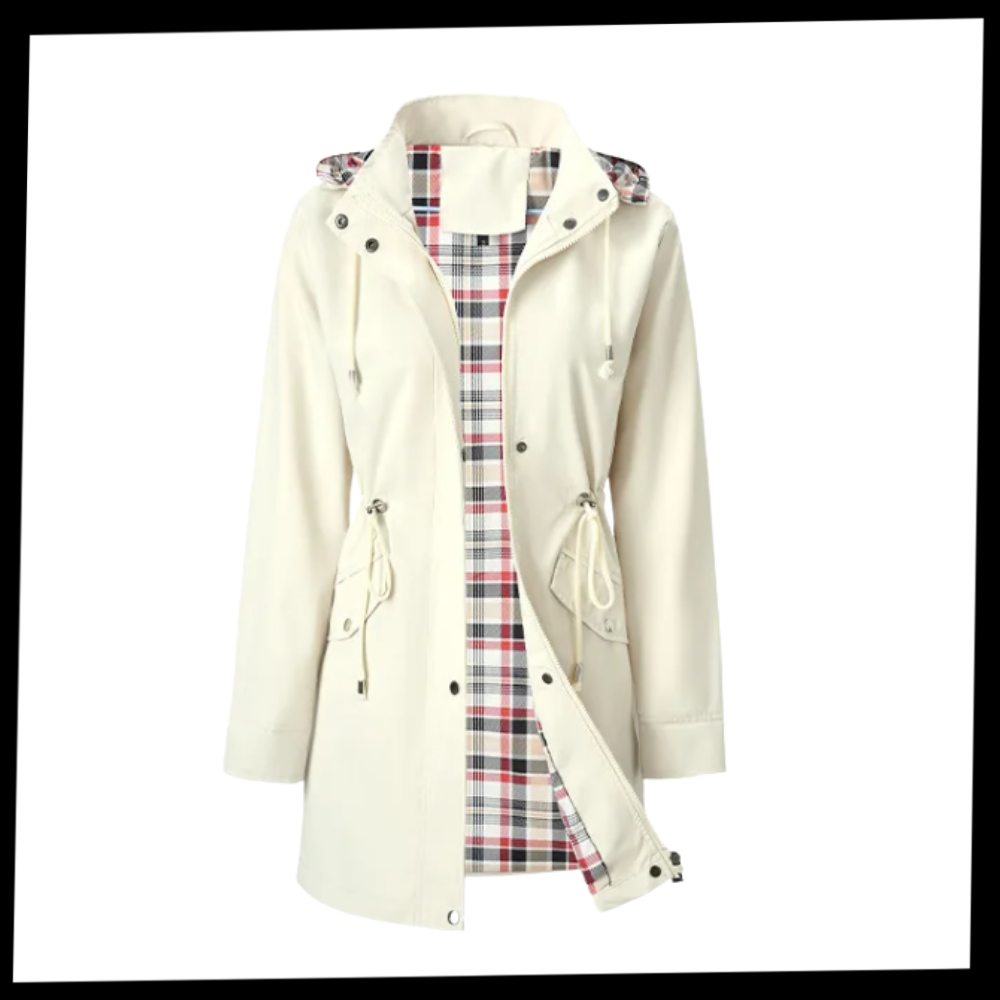 Elegant og Vanntett Trenchcoat - Ozerty