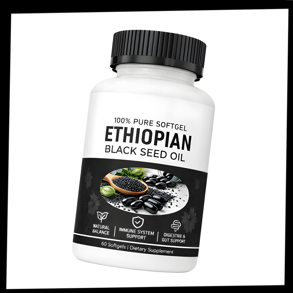 Kaldpresset Svartfrøoljekapsel - Ozerty