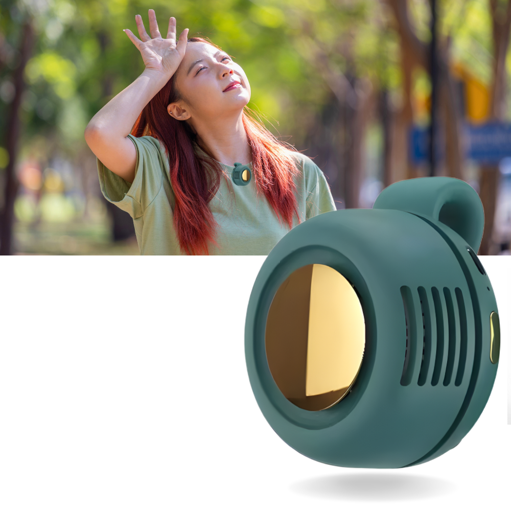 Praktisk og Diskret 360° Vifte Med Klips - Ozerty