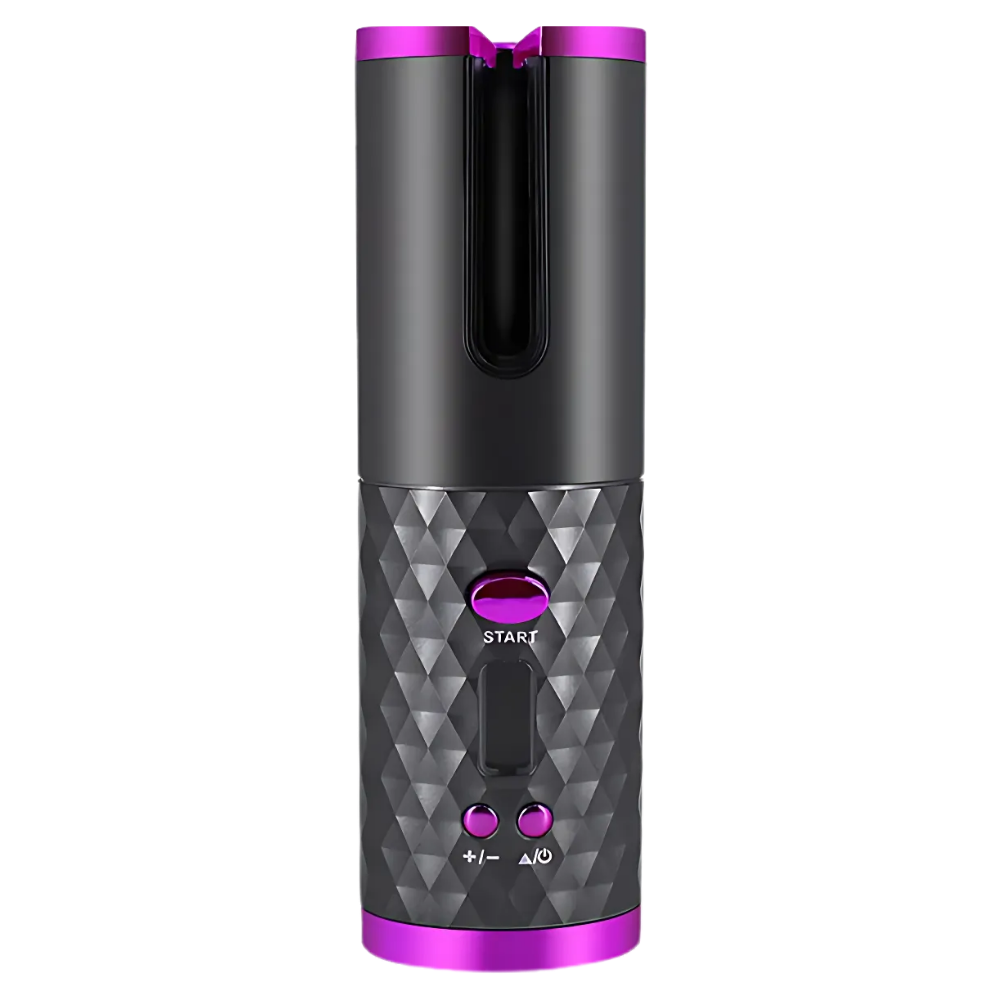 Trådløs Luxe Krølltang -Grå - Ozerty