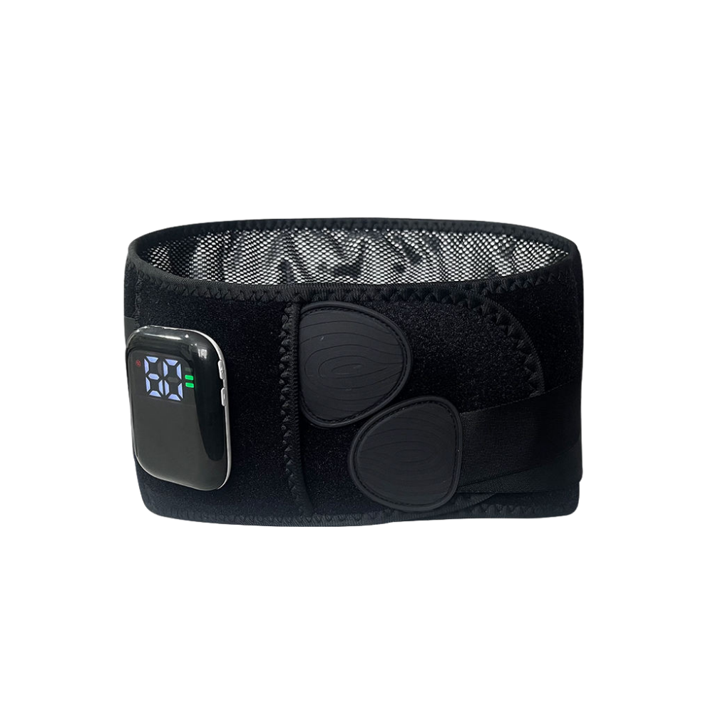 Varmemasserende Korsett mot Isjias -Sort - Ozerty