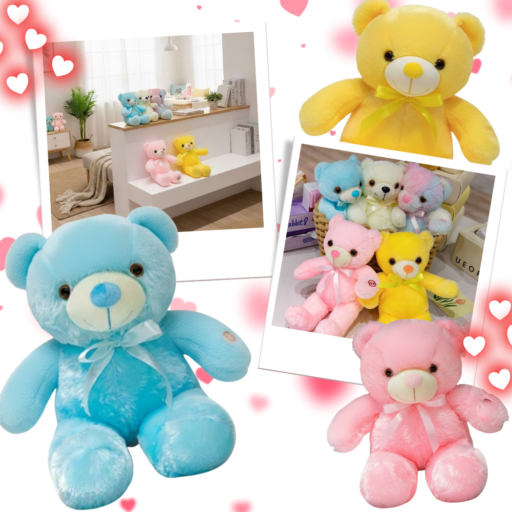 Koselig Bamse-Lys i Plysj - Ozerty