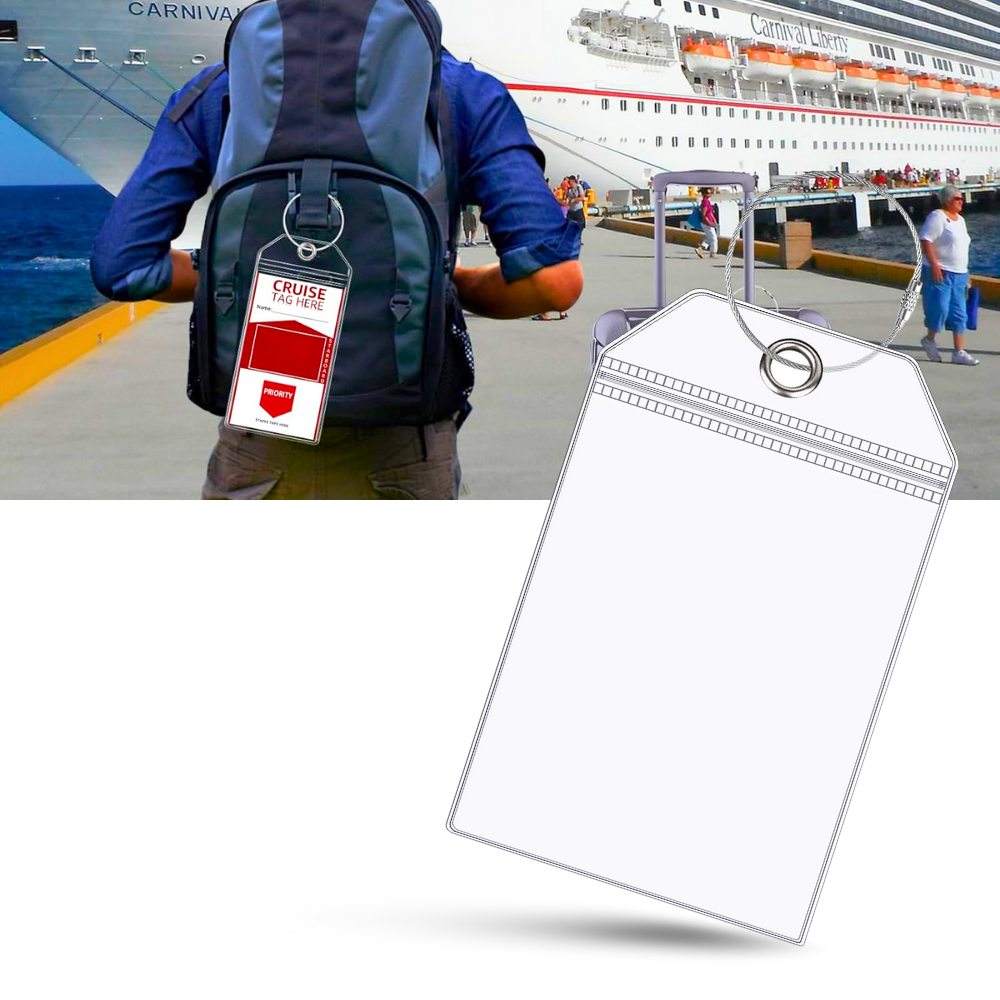 Tilpasset Vanntett Bagasjelapp - Ozerty